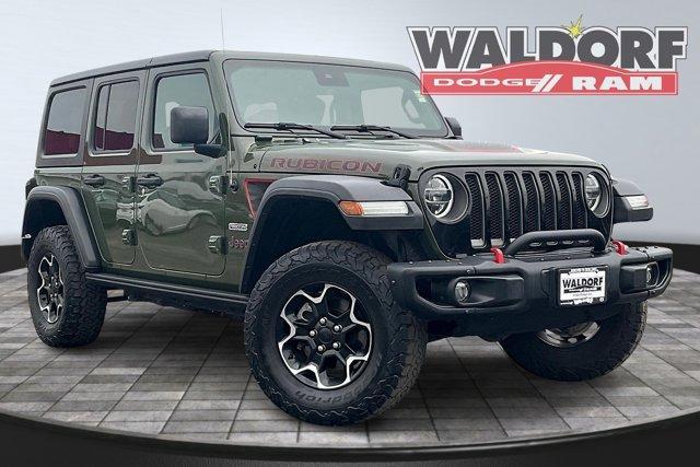 used 2020 Jeep Wrangler Unlimited car, priced at $35,000