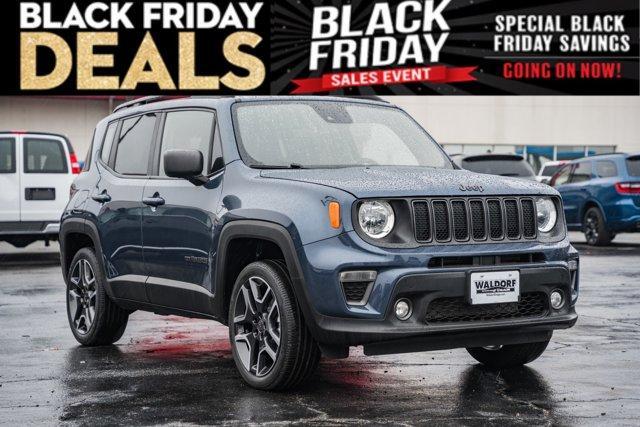 used 2021 Jeep Renegade car, priced at $19,500