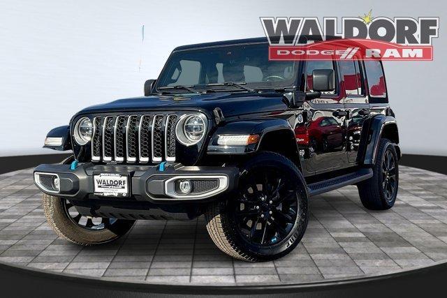 used 2022 Jeep Wrangler Unlimited 4xe car, priced at $32,000