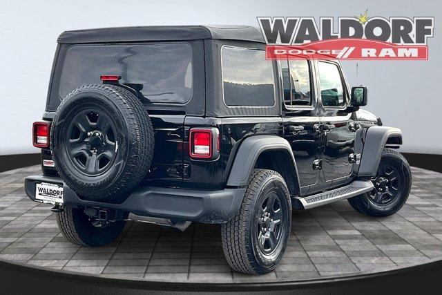 used 2021 Jeep Wrangler Unlimited car, priced at $26,500