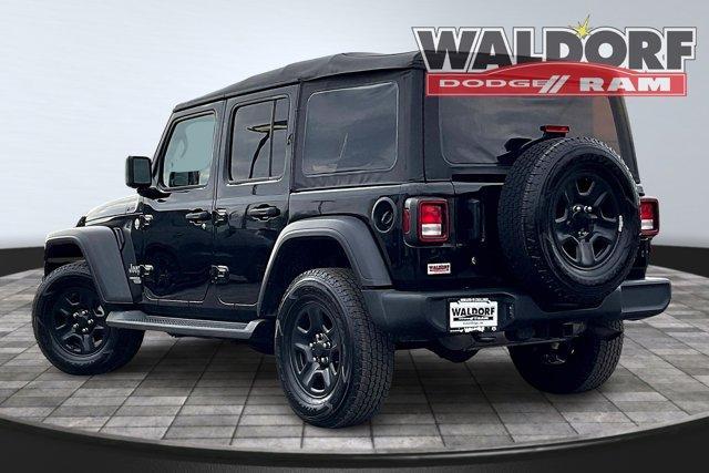 used 2021 Jeep Wrangler Unlimited car, priced at $26,500