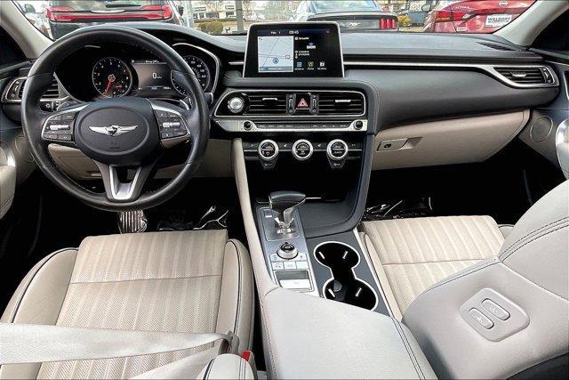 used 2021 Genesis G70 car, priced at $28,000