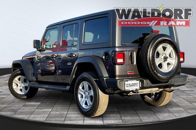 used 2021 Jeep Wrangler Unlimited car, priced at $28,000