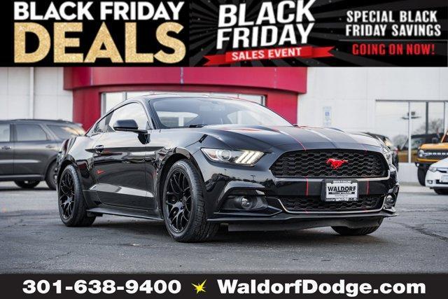 used 2016 Ford Mustang car, priced at $15,000