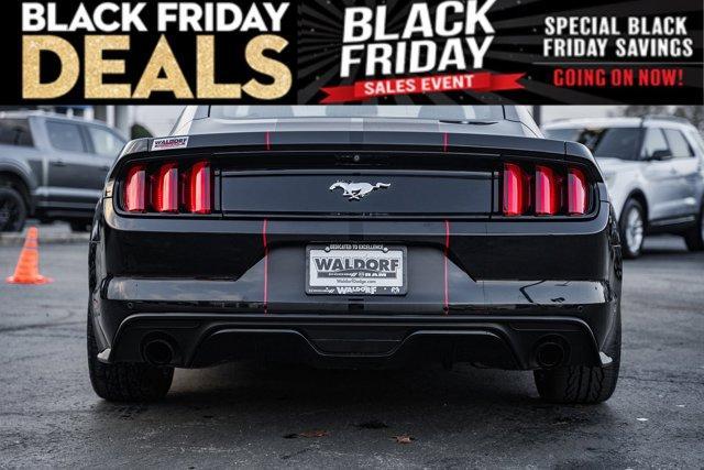 used 2016 Ford Mustang car, priced at $15,000