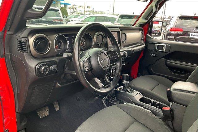 used 2021 Jeep Wrangler Unlimited car, priced at $28,000