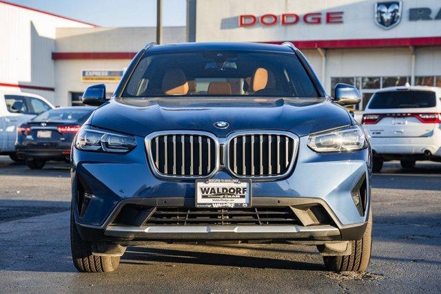 used 2022 BMW X3 car, priced at $33,750