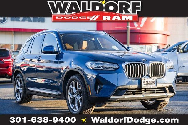 used 2022 BMW X3 car, priced at $33,750