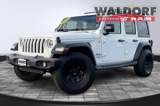 used 2018 Jeep Wrangler Unlimited car, priced at $17,000