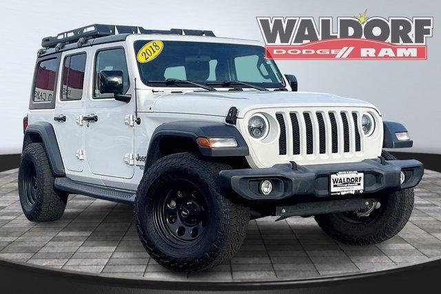 used 2018 Jeep Wrangler Unlimited car, priced at $17,000