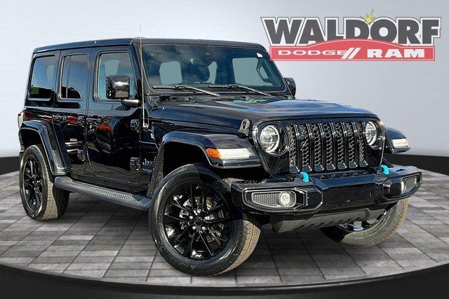 used 2021 Jeep Wrangler Unlimited 4xe car, priced at $30,000