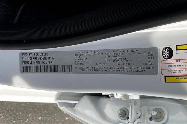 new 2025 Ram 1500 car, priced at $48,448