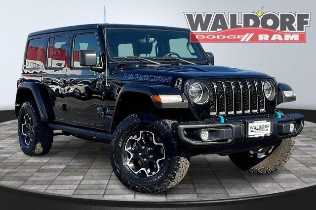 used 2021 Jeep Wrangler Unlimited 4xe car, priced at $32,000