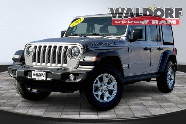 used 2021 Jeep Wrangler Unlimited car, priced at $27,000