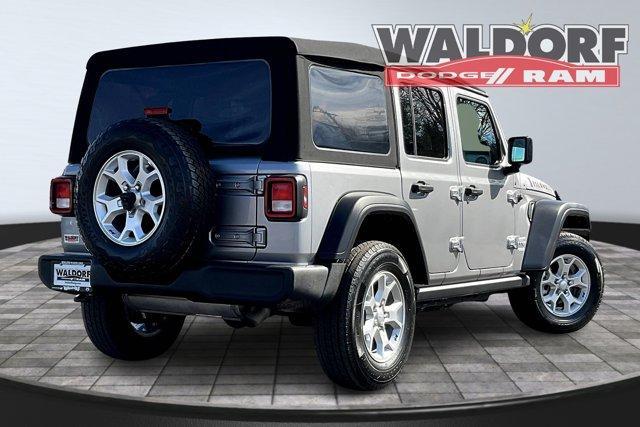 used 2021 Jeep Wrangler Unlimited car, priced at $27,000