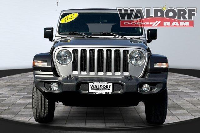 used 2021 Jeep Wrangler Unlimited car, priced at $27,000