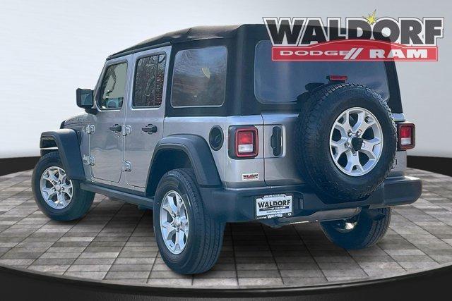 used 2021 Jeep Wrangler Unlimited car, priced at $27,000