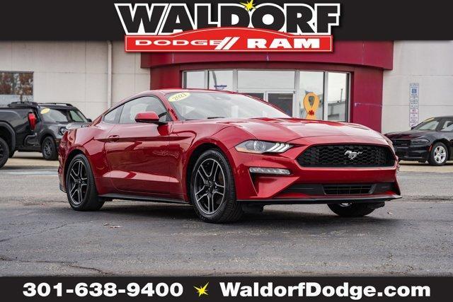 used 2021 Ford Mustang car, priced at $24,000