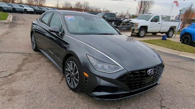 used 2022 Hyundai Sonata car, priced at $22,156