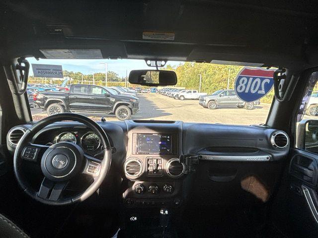 used 2018 Jeep Wrangler JK Unlimited car, priced at $16,687