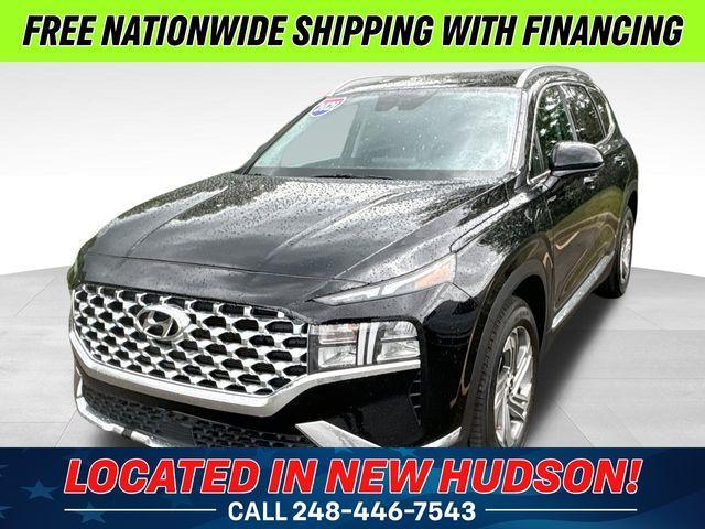 used 2021 Hyundai Santa Fe car, priced at $19,882