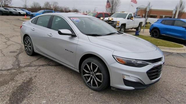 used 2021 Chevrolet Malibu car, priced at $15,983