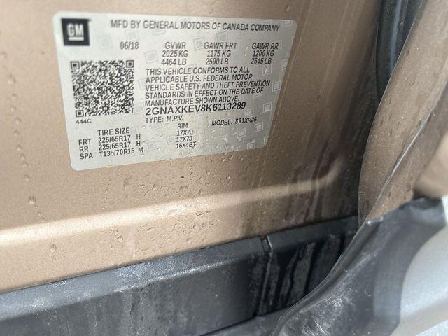 used 2019 Chevrolet Equinox car, priced at $13,532