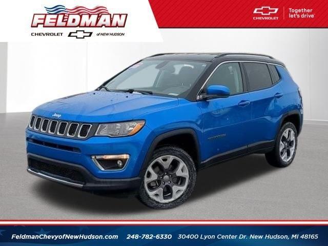 used 2020 Jeep Compass car, priced at $18,399