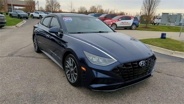 used 2020 Hyundai Sonata car, priced at $16,600