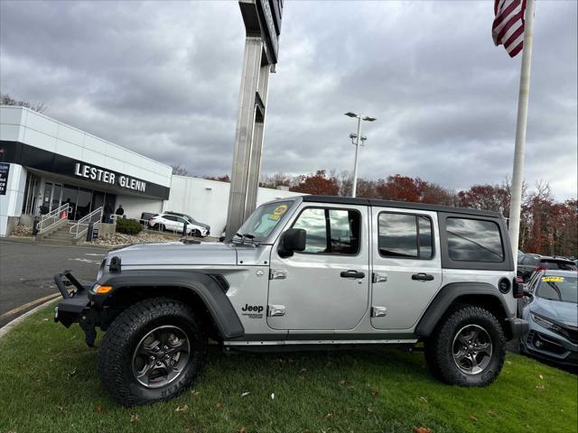 used 2021 Jeep Wrangler Unlimited car, priced at $25,999