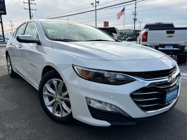 used 2021 Chevrolet Malibu car, priced at $18,481