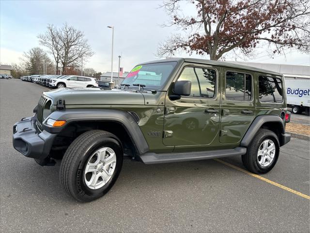 used 2022 Jeep Wrangler Unlimited car, priced at $30,247