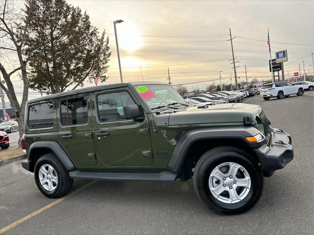 used 2022 Jeep Wrangler Unlimited car, priced at $30,247