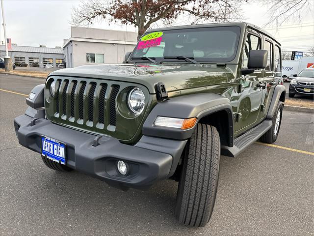 used 2022 Jeep Wrangler Unlimited car, priced at $30,247