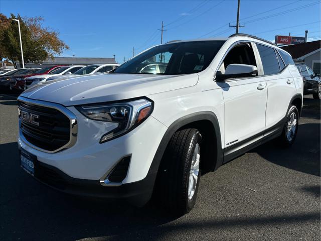 used 2021 GMC Terrain car, priced at $21,589