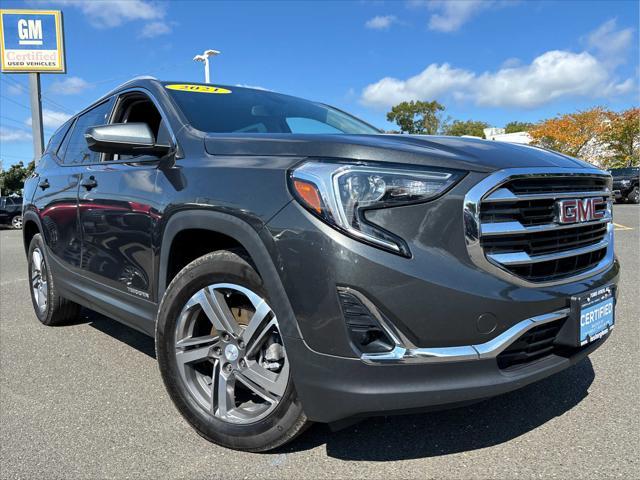 used 2021 GMC Terrain car, priced at $23,399