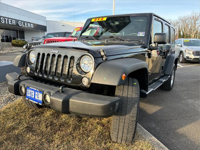 used 2015 Jeep Wrangler Unlimited car, priced at $14,937