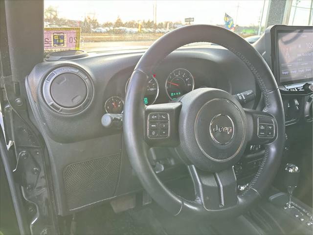 used 2015 Jeep Wrangler Unlimited car, priced at $14,937