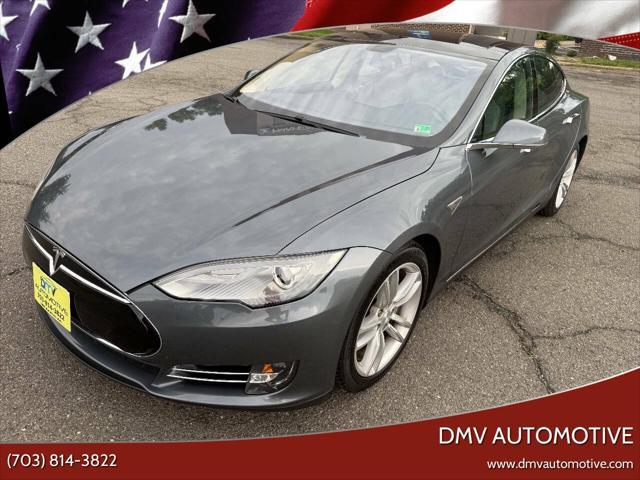 used 2014 Tesla Model S car, priced at $15,995