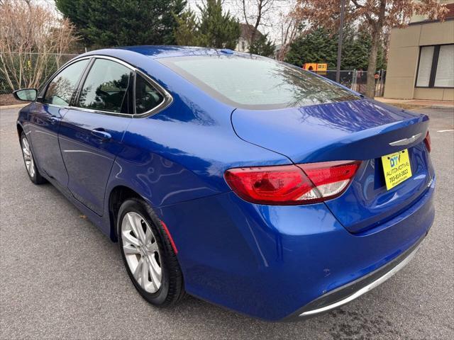 used 2015 Chrysler 200 car, priced at $4,995