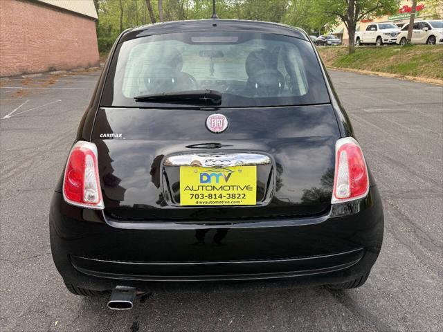 used 2015 FIAT 500 car, priced at $4,995