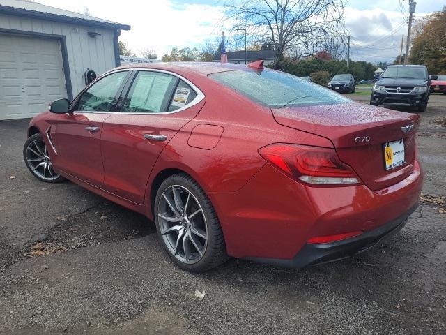 used 2020 Genesis G70 car, priced at $25,255