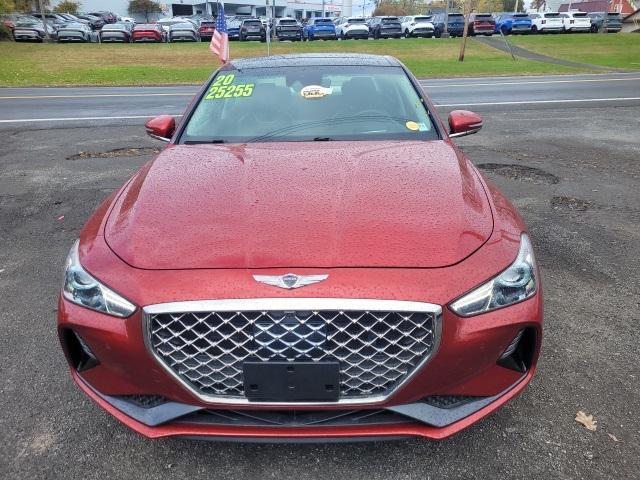 used 2020 Genesis G70 car, priced at $25,255
