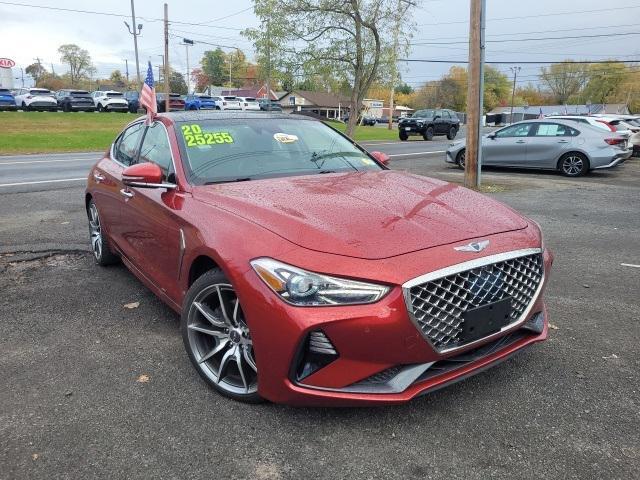 used 2020 Genesis G70 car, priced at $25,255