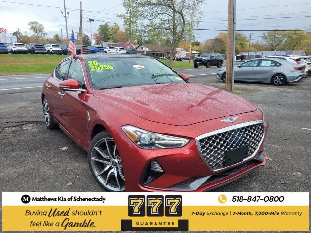 used 2020 Genesis G70 car, priced at $25,255