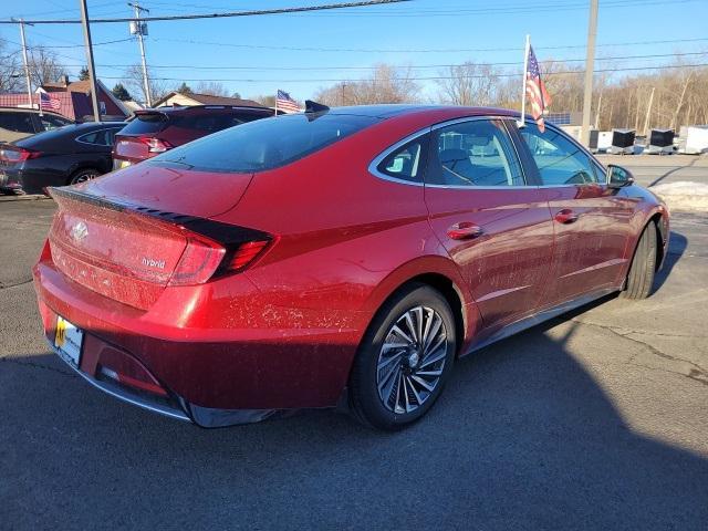 used 2023 Hyundai Sonata Hybrid car, priced at $25,500