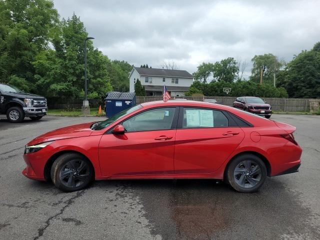 used 2021 Hyundai Elantra car, priced at $17,500