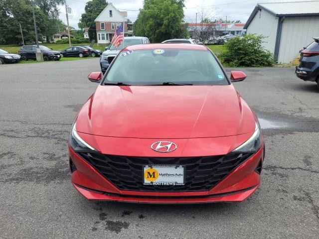 used 2021 Hyundai Elantra car, priced at $17,500