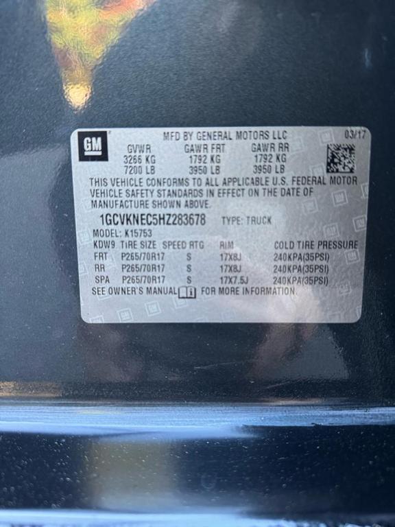 used 2017 Chevrolet Silverado 1500 car, priced at $13,900