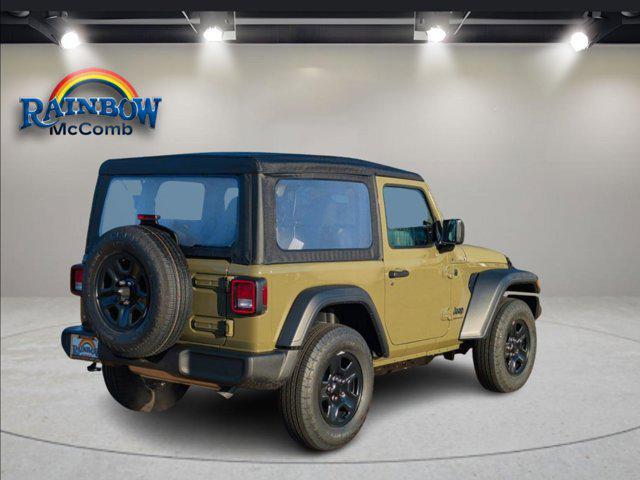 new 2025 Jeep Wrangler car, priced at $33,497